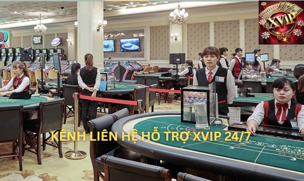 Kênh liên hệ Xvip 24/7